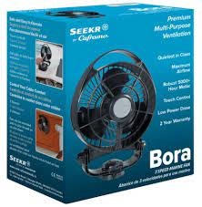 Caframo - Bora 3 Speed Fan - 12V Black